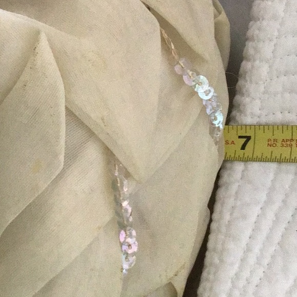 Vintage, UNION made, lace and sequin, fancy 50’s “pill box” style, dress hat. - Picture 5 of 5